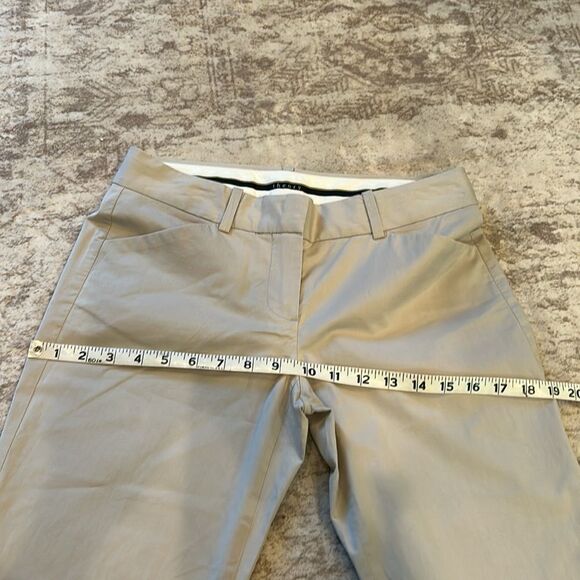Theory tan Chinos Versatile Cotton Blend 2 - Picture 7 of 9
